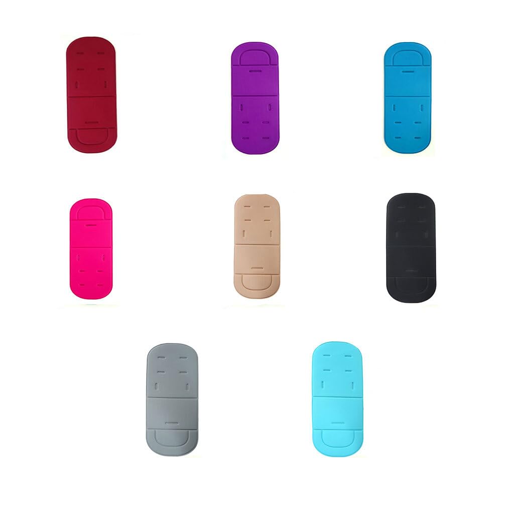 Baby Stroller Seat Pad – Thick, Breathable Cushion Liner For Prams, Car Seats & High Chairs, Soft Knitted Cotton