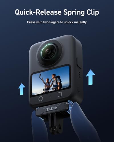 Image of TELESIN Magnetic Adapter Mount For DJI Action3 Camera