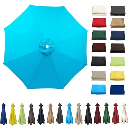Auvent de parasol de rechange étanche et anti-UV pour toile de jardin