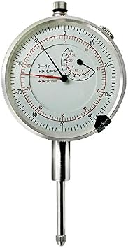 Precision 1" 25mm Dual Dial Indicator .001"/0.01mm AGD 2 GRADUATION LUG BACK