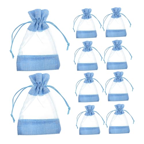 Bolsas de sachet vacías con cordón lavanda 10 pcs miniatura 1