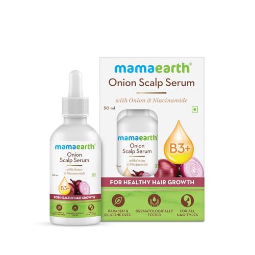 Mamaearth Onion Scalp Serum With Onion Oil and Niacinamide | For ...