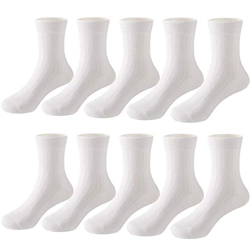 Sunbve 10 pack little big boys girls white fun cotton c…
