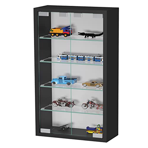 Vitrina vitrina de pared colgante de pie - 40 x 60 x 13 cm
