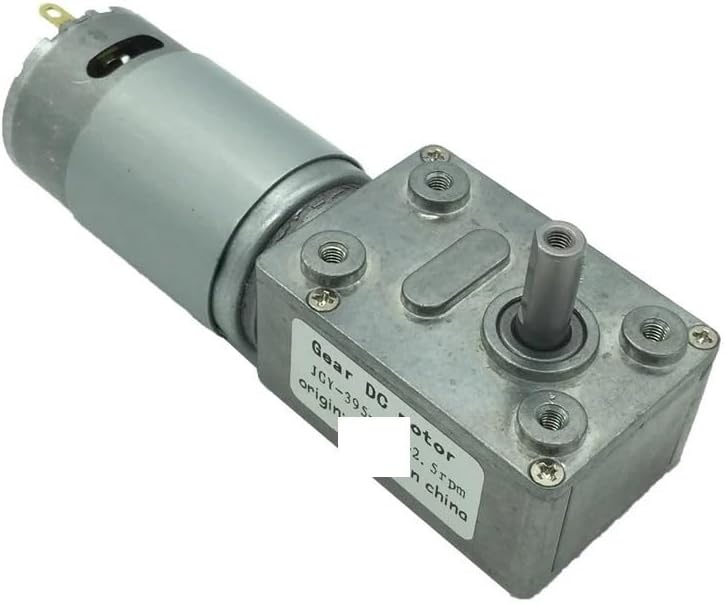 THKCTOXF 12Vウォームギア電子スターターDC減速機電子スターターウォームエンジンセルフロックJGY-395パッケージH 1
