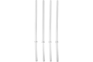 RTIC Straw: 10" Clear Plastic Straws for 20 oz & 30 oz Tumblers