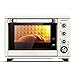Mini piekarnik 38L typu komputerowego 8 funkcji gotowania Regulowana temperatura 28-230 ℃ i 120-minutowy minutnik Pieczenie domowe Wielofunkcyjny piec na gorące powietrze Lekki piekarnik z widłami