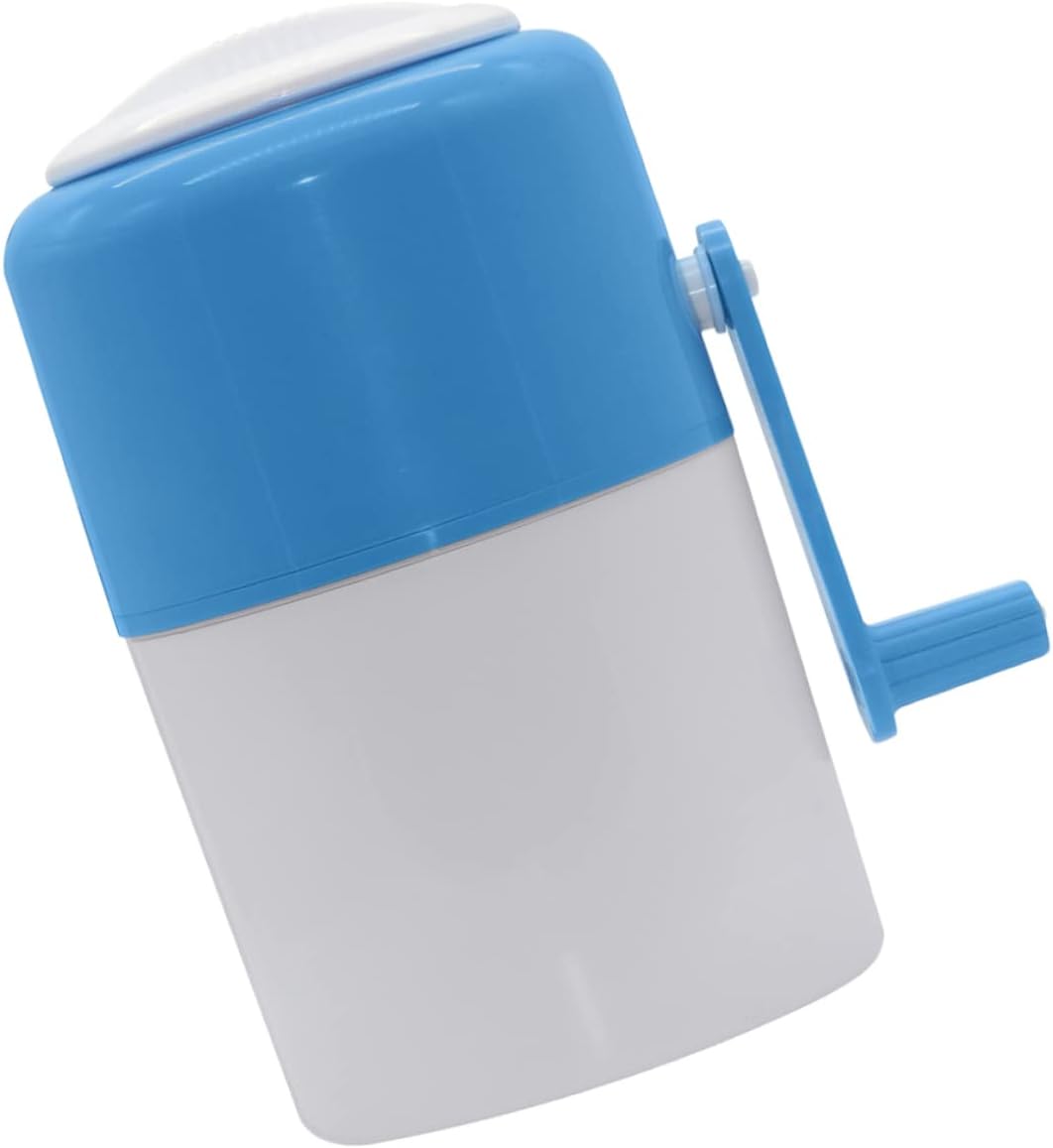 ARTIBETTER Manual Mini Ice Shaver Machine Compact Ice Crusher for Home Use for Making Smoothies and Slushies Kitchen Tool for Boy Girl and Families