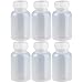 Produktbild 6 x 250ml Weithalsflasche / Laborflasche Naturfarben aus LDPE inkl. Schraubverschluss *** Weithalsflaschen, Laborflaschen, Plastikflasche, Kunststoffflasche, Plastikflaschen, Kunststoffflaschen ***