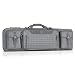 Savior Equipment Urban Warfare Tactical Double Carbine Long Rifle Bag Gun Case Firearm Backpack w/Pistol Handgun Case - 42 Inch Ash Gray