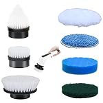 Leebein ANS-8050 Electric Spin Scrubber + Extra 7PCS Replacement Brush Heads - Image 3