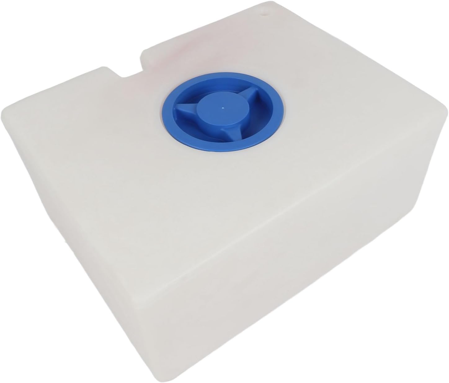 Focket RV Water Tank, 9 Gallon LLDPE Material Anti Rust Shock Water Tank with 130mm Wide Mouth Double Layer Cover for RVs Trailers Campers Boats Yachts