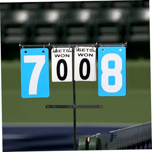 Marcador de puntuación para tenis con tarjetas giratorias miniatura 4