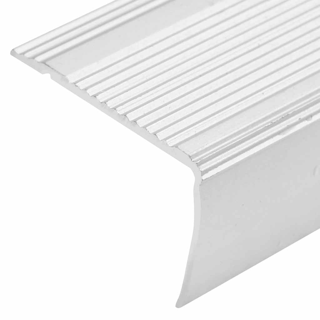 Gecheer Cantoneras para Escalera de Aluminio con Inserción Antideslizante - Protección Estética y Segura, 100 cm de Largo