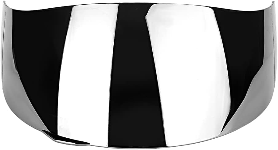 GenericHelmet Lens Shield, Scratch Resistant Helmet Visor UV Protection 12.5cm High Good Toughness Strong Replacement for AGV K5 K5-S K3 SV K1 for Motorcycles(Silver) |