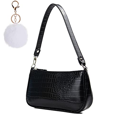 Design: la mini borsa dal design chiaro è il punto di forza più grande della borsa. La pelle di coccodrillo dona un tocco di stile retrò. Il design della borsa da viaggio offre un'estetica semplice e aerodinamica.