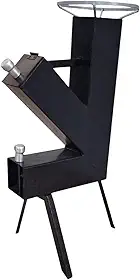 LAURINDOS, Rocket Stove, Fogão Foguete, Fogão A Lenha Portátil, Lazer