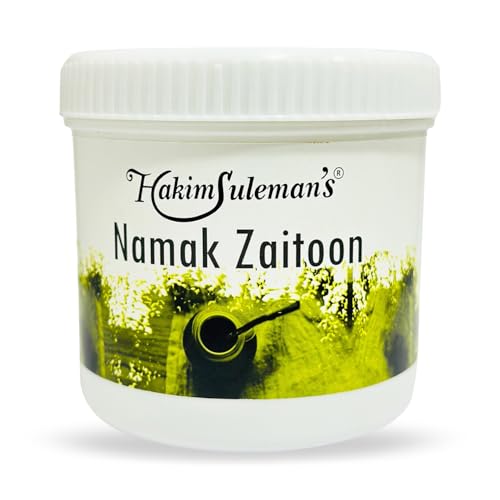 Hakim Suleman's Namak Zaitoon - Premium Salted Olives | Natural & Healthy Snack | Rich in Flavor - Pack of 1