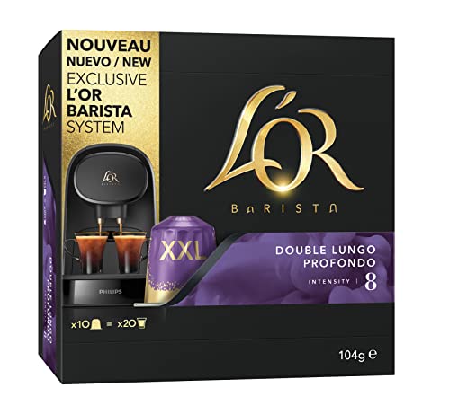 Café Capsules Double Profondo Intensité 8 'or Barista La Boite De 10 Capsules - vue 8