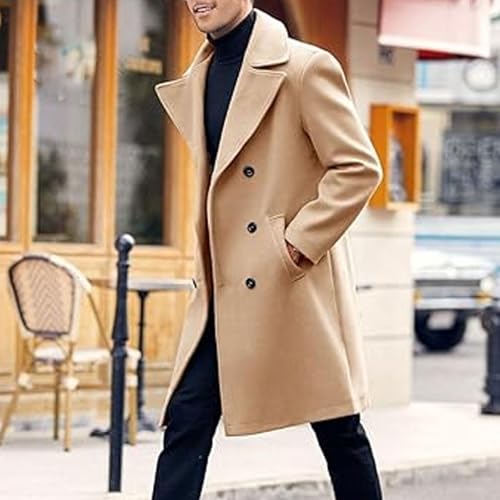 Sobretodo para hombre estilo casual de negocios miniatura 2