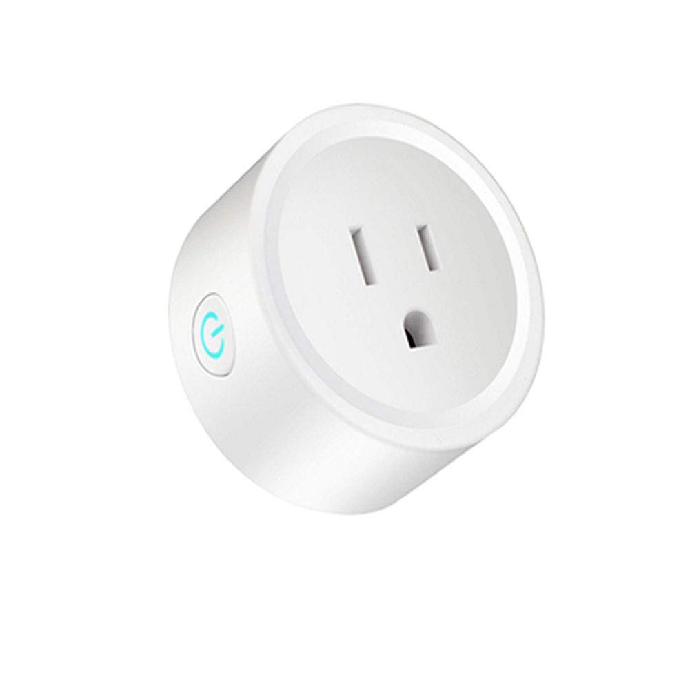 Smart Plug Mini WiFi Outlet Wireless Socket Compatible with Alexa Echo Google Home and IFTTT Smart Plug WiFi