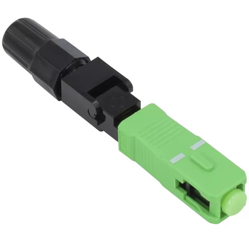 100PCS FTTH SC/APC Single-Mode Fiber Optic SC Quick Connector FTTH Fiber Optic Fast Connector