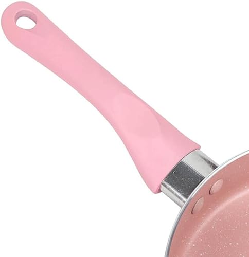 Miniatura 5 de HESNDpdg Skillets 6 Inch 8 Inch Frying Pan Nougat Snowflake Pot Saucepan Baking Cooking Deep Pan Induction Cooker Electric Ceramic Stove Size  8in