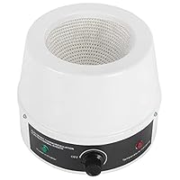 Heizmantel 500 Ml / 1000 Ml, Magnetrührer Heizmantel 250 W / 300 W, Thermostatischer Elektrischer Heizmantel Elektrischer Heizmantel Laborheizmantel für Flüssigkeitsheizung(1000mL 300W EU Plug 220V)