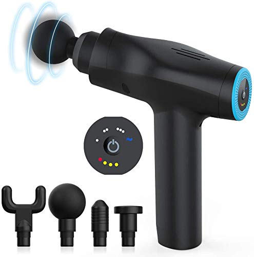 Preisvergleich Produktbild Arolun Massagepistole, Massage Gun,Handgehalten Deep Tissue Muskelmassagepistole,kabelloses Percussion-Massagegerät, professionelles persönliches Massagegerät
