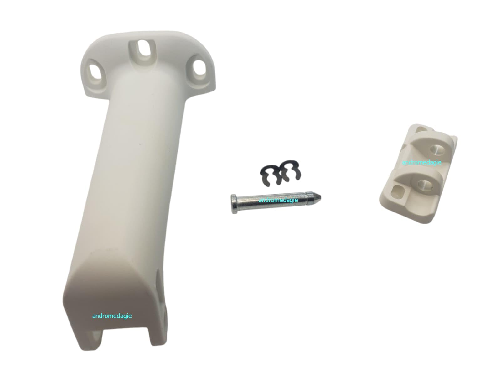ANDROMEDAGIE® | LIWIN 250N 230V WEISS | Kettenantrieb für Fenster | 250N | IP44 | 3 einstellbare Fahrten | Soft Start/Stop | Comunello Mowin Window Automation Technology