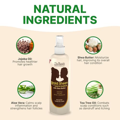 The Roots Naturelle Braid Sheen Braid Spray 12 Fl Oz miniatura 3
