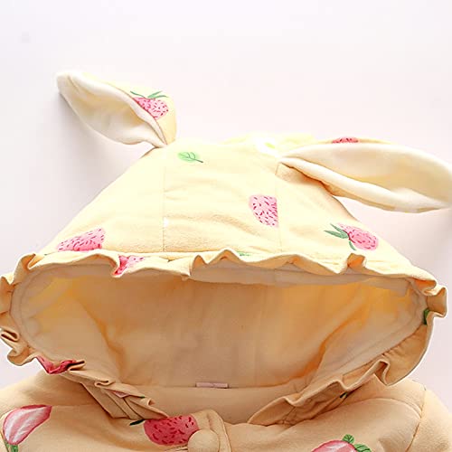 Baby Fleece Jacket Infant Boy Girl Fall Winter Clothes Zip Up Winter Warm Coat Outwear with Pockets3