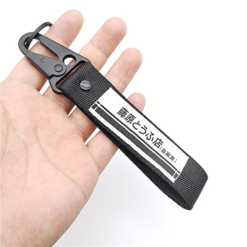 Image of Keychain 1PCS Car Motorcycle key chain nylon embroidery racing JDM style tags decoration