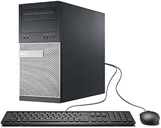 Dell Optiplex 9020 Mini Tower Desktop PC, Intel Core i7-4770-3.4 GHz, 32GB Ram, 1TB (1000GB) SSD Drive, WiFi, DVD-RW, Windows 10 Pro (Renewed)