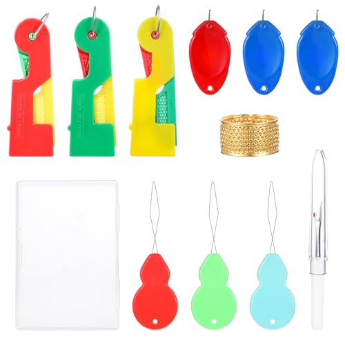 10Pcs Automatic Needle Threader, New Simple Sewing Needle Threaders, Plastic