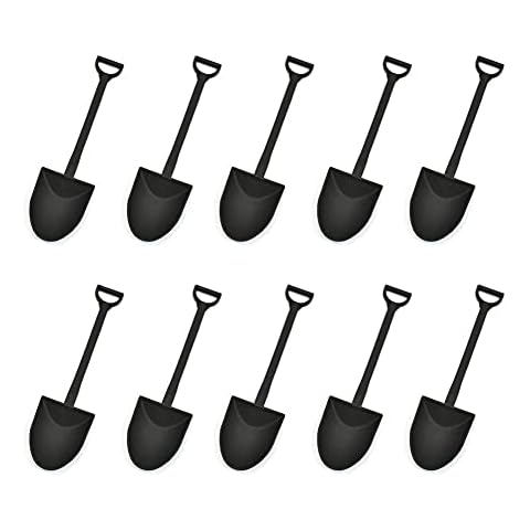 50PCS Plastic Disposable Mini Spoons for Desserts Cover
