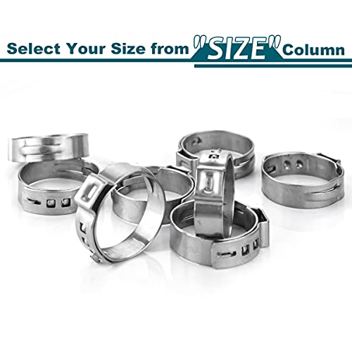 LOKMAN-50-Pack-12-Inch-PEX-Cinch-Clamps-Stainless-Steel-Rings-Pinch-Clamps-for-PEX-Tubing-Pipe-Fitting-Connections-12-Inch