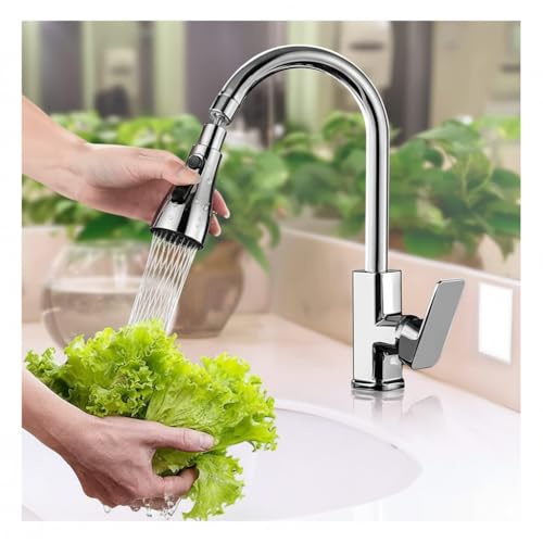 Image of Clinton (FE03) Tap Extender for Kitchen Sink, Flexible Faucet with Tap Extension for Convenient Use