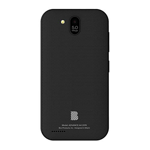 BLU Advance A4 2019- Unlocked Dual Sim, 16GB -Black