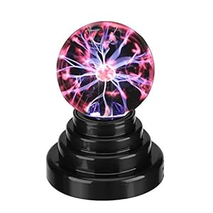 Plasma Ball Plasma Fulmini e Scariche Elettriche Luce Magic USB Plasma Ball Lampo della Sfera Magica Luce Sfera Lampada al Plasma USB della Luce