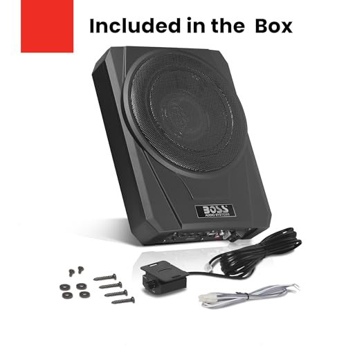 Image of BOSS Audio Systems BASS10 Under Seat 10 Inch Amplified Car Subwoofer