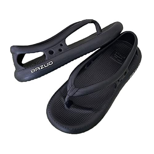 Bazuo Sandals Bazuo Non-Slip Slippers,2023 Summer New Beach Unisex Flops Sandals Comfort Walking Outdoor Couple Bathroom Slippers