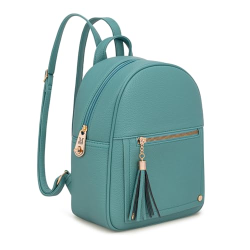 Image of Mini Backpack Purse for Women Anti Theft Backpacks with Secured Zipper and Tassel