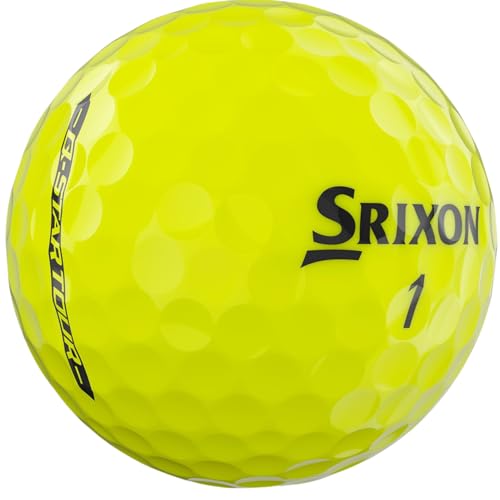 Srixon Q-Star Tour Yellow Golf Balls – 12 Pack