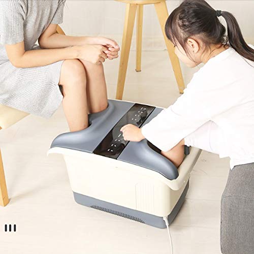 Masajeador eléctrico para spa de pies con calefacción miniatura 4