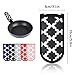 3 Pieces Hot Pot Handle Holder Cover for Kitchen Heat Resistant Hot Handle Sleeve Holder Cast Iron Pan Skillet Handle Cover Potholders for Cooking and Baking (1.Classic Style)
