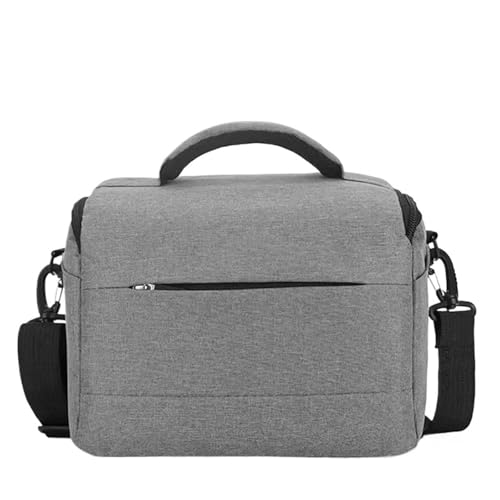 GLBMLMTHZP Bolsas for cámaras DSLR compatibles for Canon Fuji Nikon Sony 100D 200D 600D 700D 750D 760D 800D XA2 XA3 XA5 XA7 XT10 20 30 40 100 200 A7 M2 M3 M4 Bolsa para cámara(Large Gray)