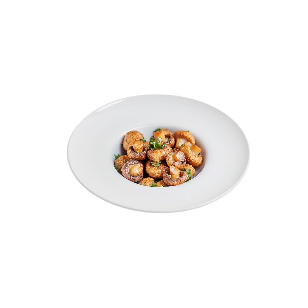 Holst Porzellan PBC 020 Carmen - Juego de platos gourmet (porcelana, 20 x 20 x 5 cm, 6 unidades), color blanco