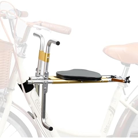 OUSEXI Child Bike Seat - Front Mount, Kids Bike Seat for Adult Bike,Ultra Light,Portable, Tool-Free, Quick-Release,Toddler Bike Seat for 2-6 Years(up to 55lbs) Cover