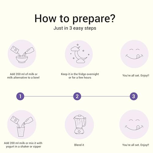 Image of GOAT Life Overnight Oats (75g) | 20g Protein | High Fibre | Nutrient-Rich | No Sugar | Supports Weight Management & Muscle Recovery | Instant Breakfast (Pack of 1, Choco Nut Crunch)